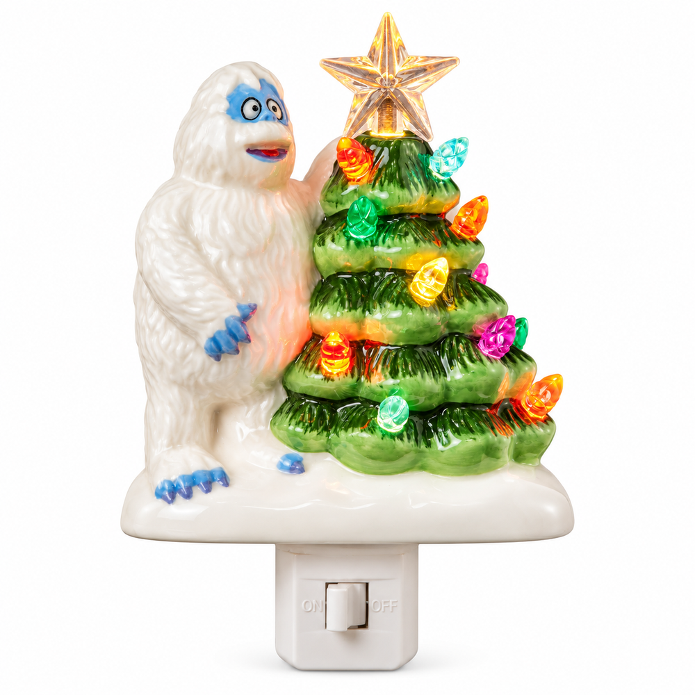 Nightlight - Bumble with Vintage Christmas Tree