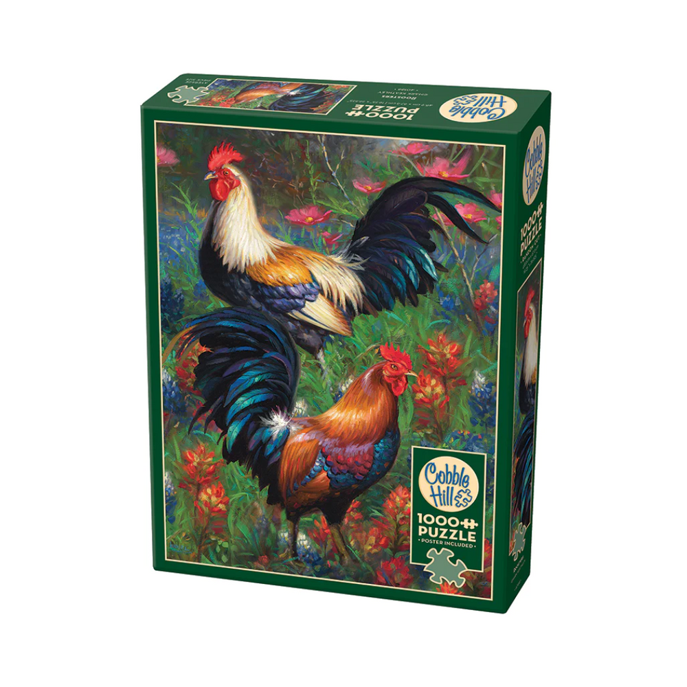 Cobble Hill Puzzles - Roosters