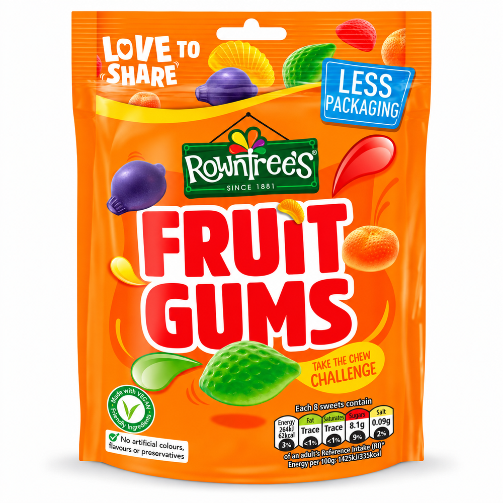 Rowntree Fruit Gums 150g