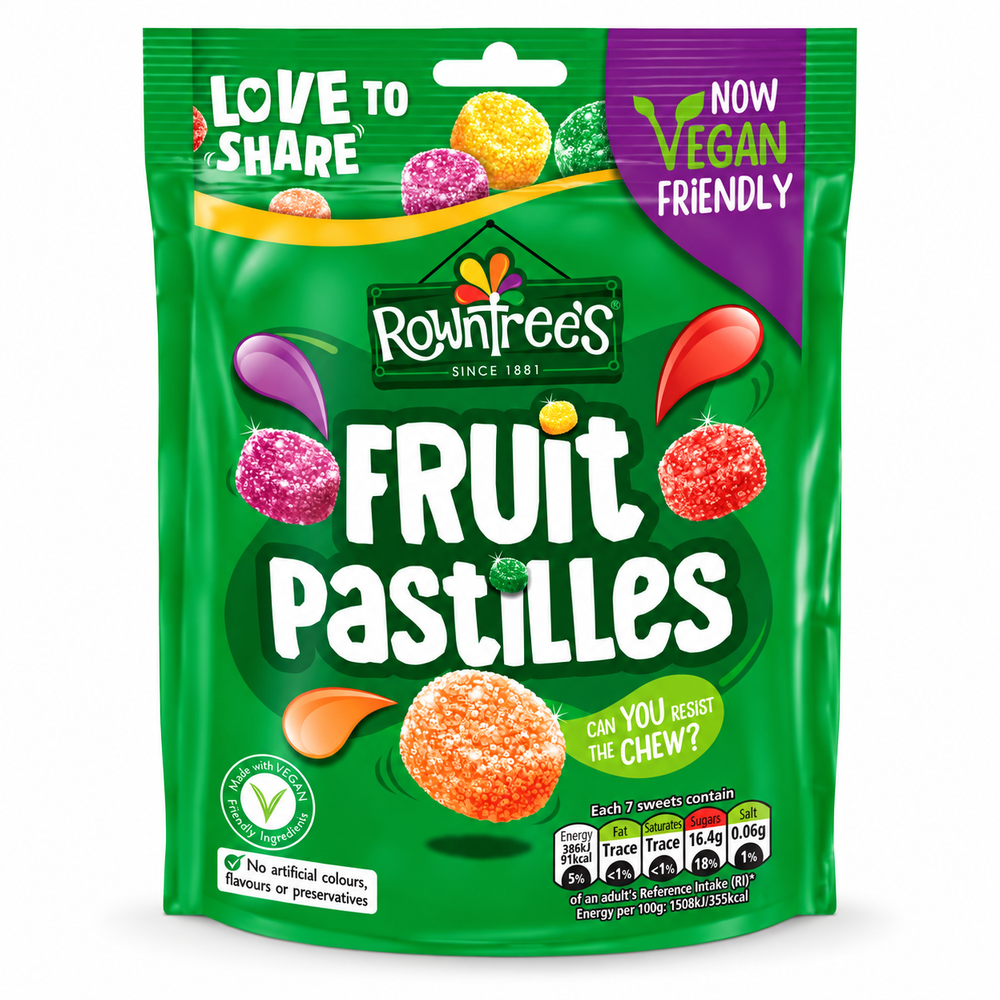 Rowntree Fruit Pastilles 143g