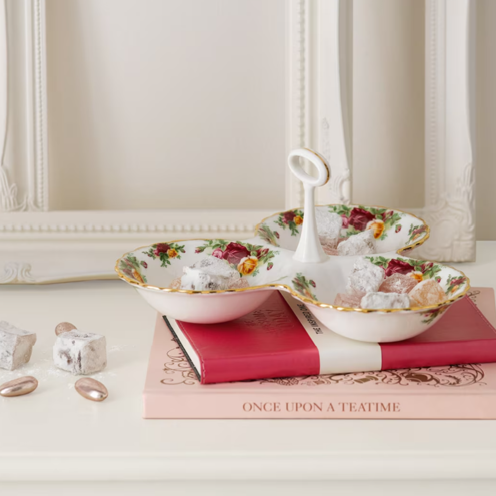 Royal Albert Old Country Roses Divided Tray 5.1"