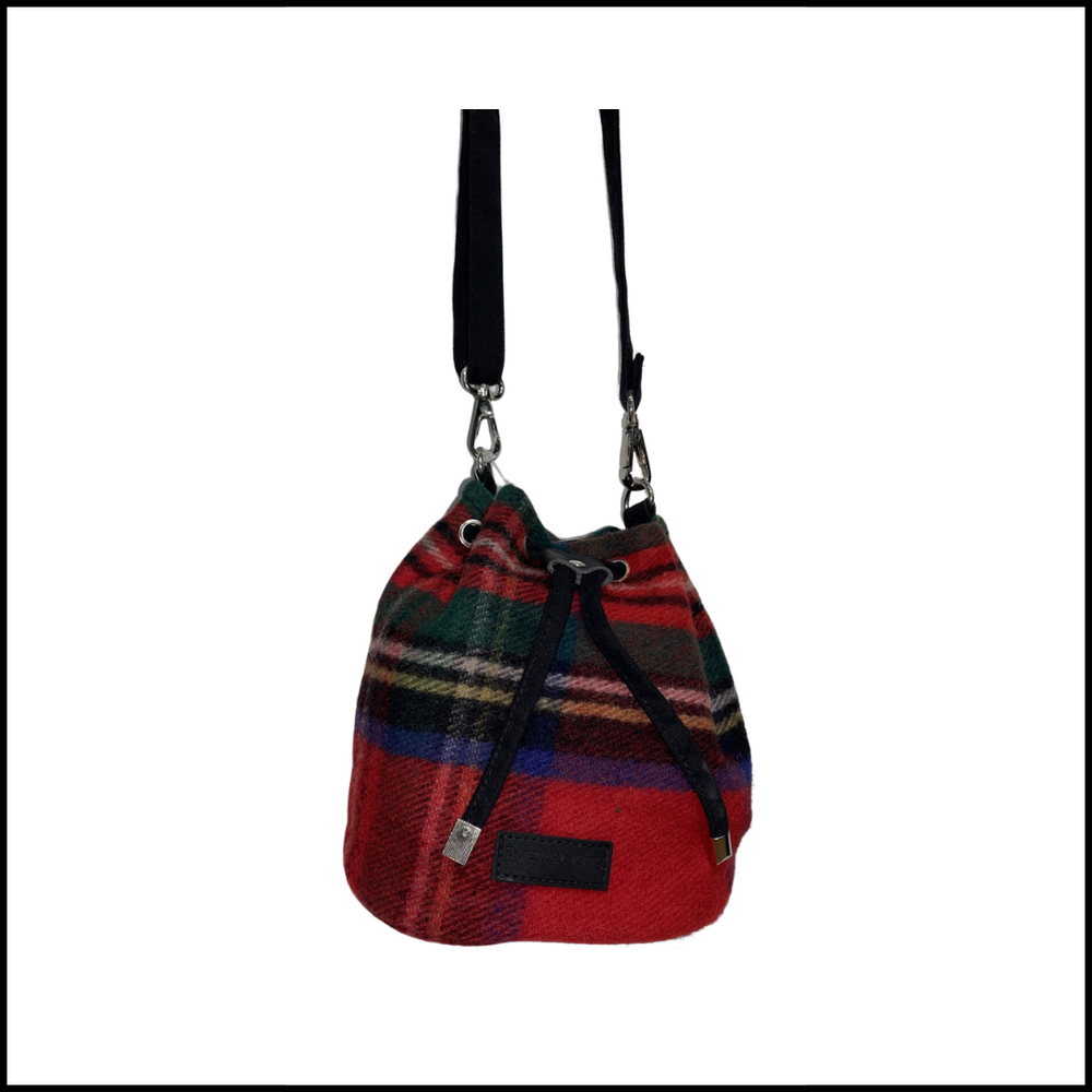 Royal Stewart-Tartan Bucket Bag