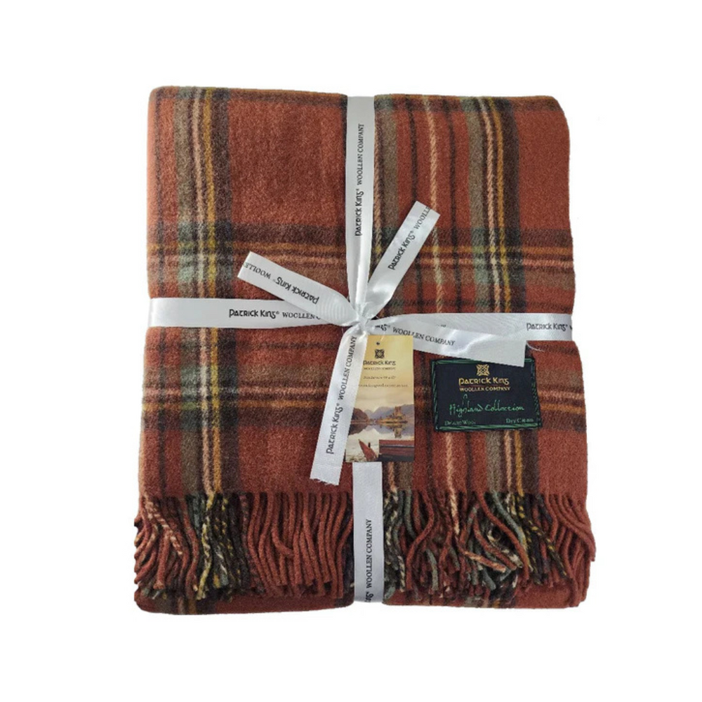 Royal Stewart Antique Deluxe Wool Blanket