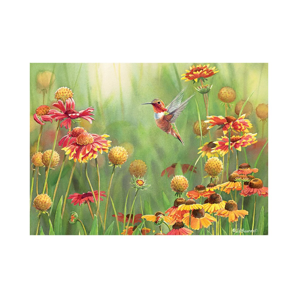 Cobble Hill Puzzles - Rufous Hummingbird