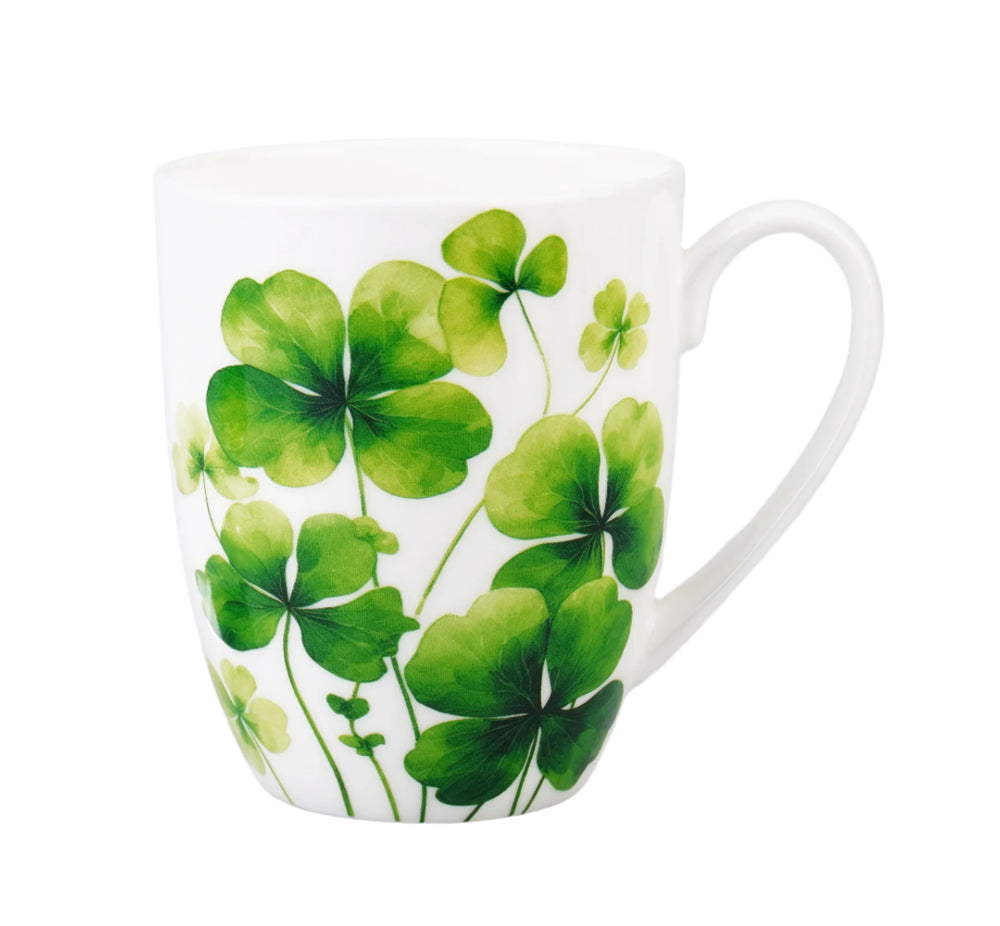 Four Leaf Clover Mug Pair