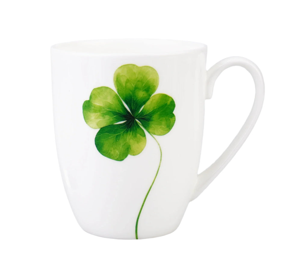 Four Leaf Clover Mug Pair