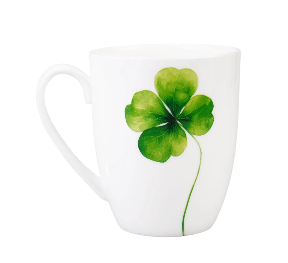 Four Leaf Clover Mug Pair