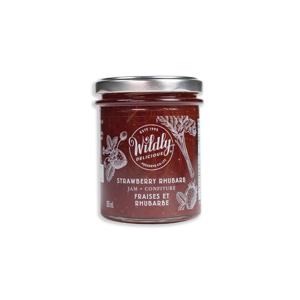 Wildly Delicious Strawberry Rhubarb Jam