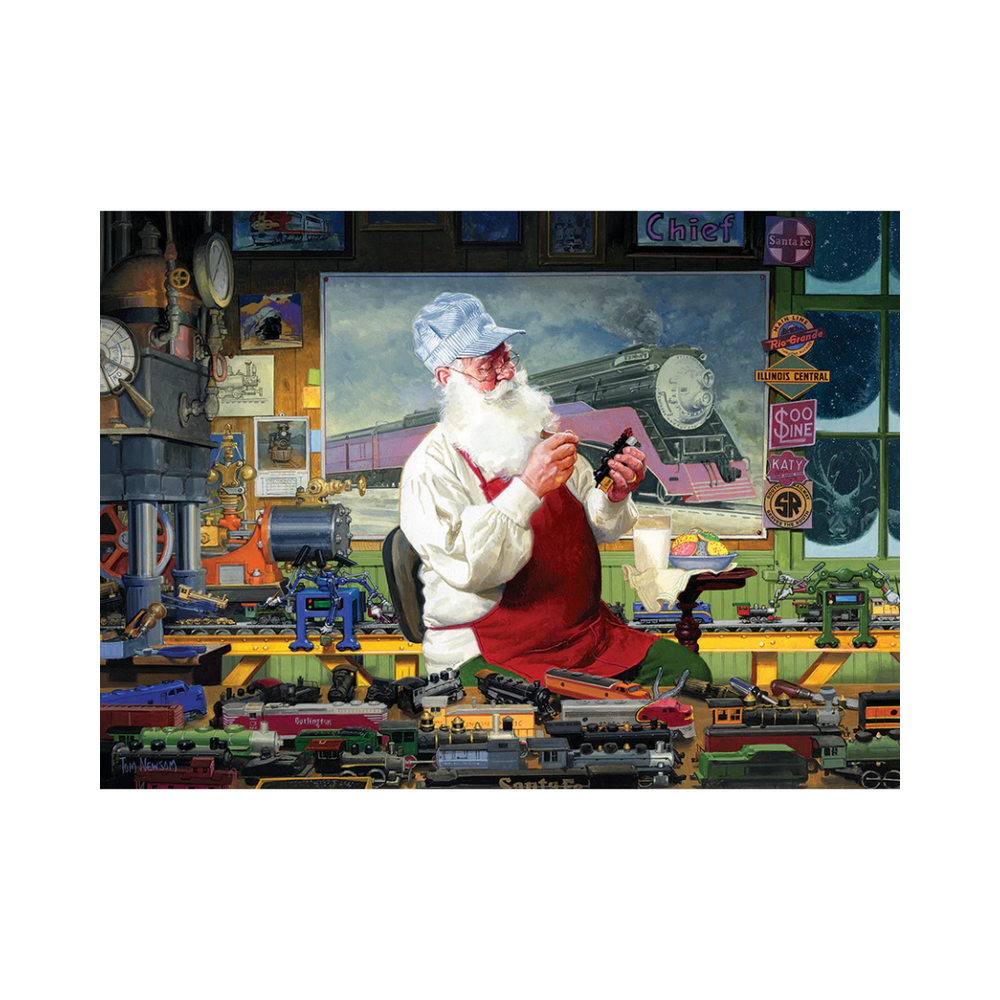 Cobble Hill Puzzles - Santa's Hobby