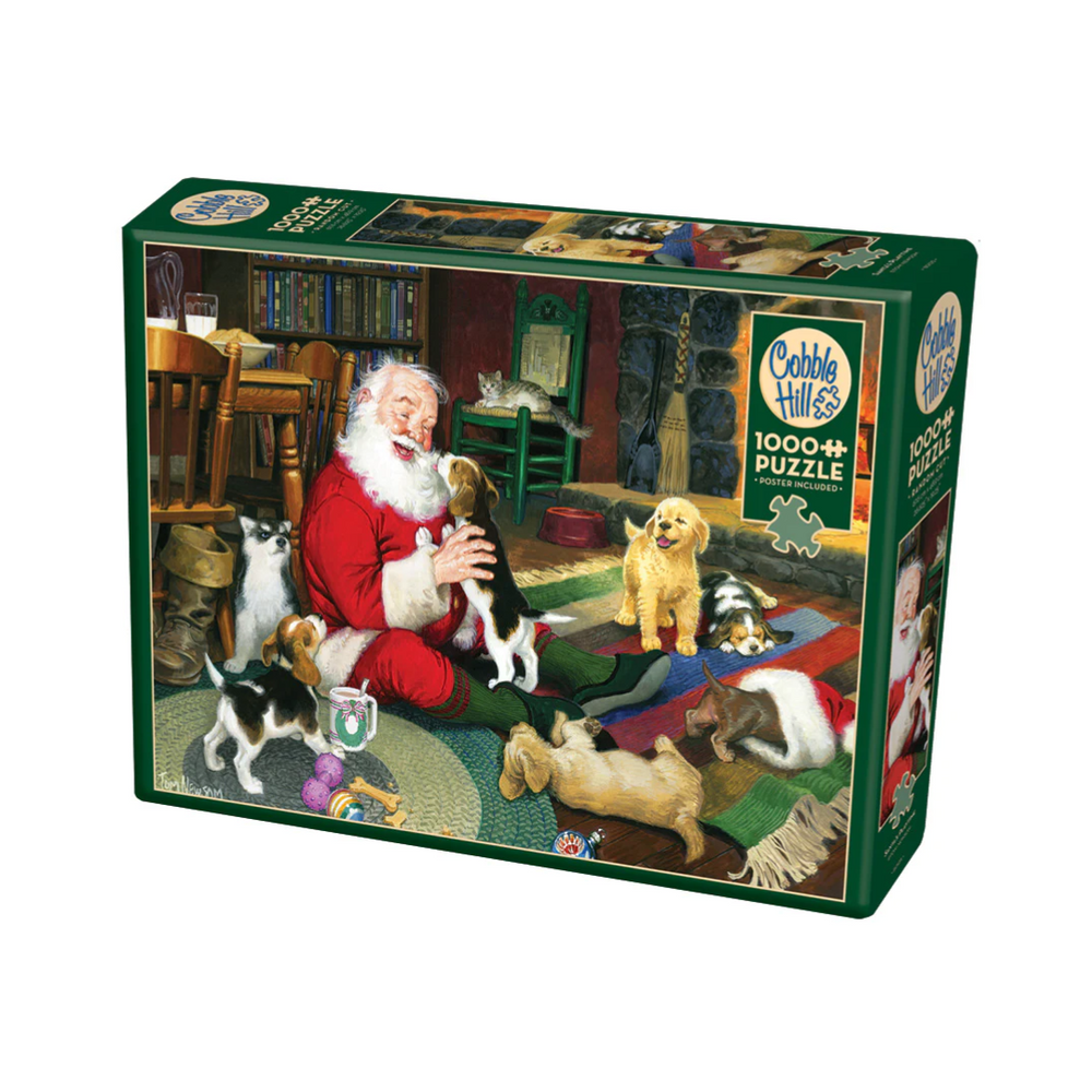 Cobble Hill Puzzles - Santa's Playtime