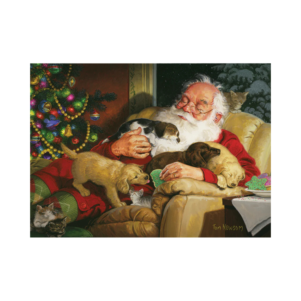 Cobble Hill Puzzles - Santa's Quiet Time