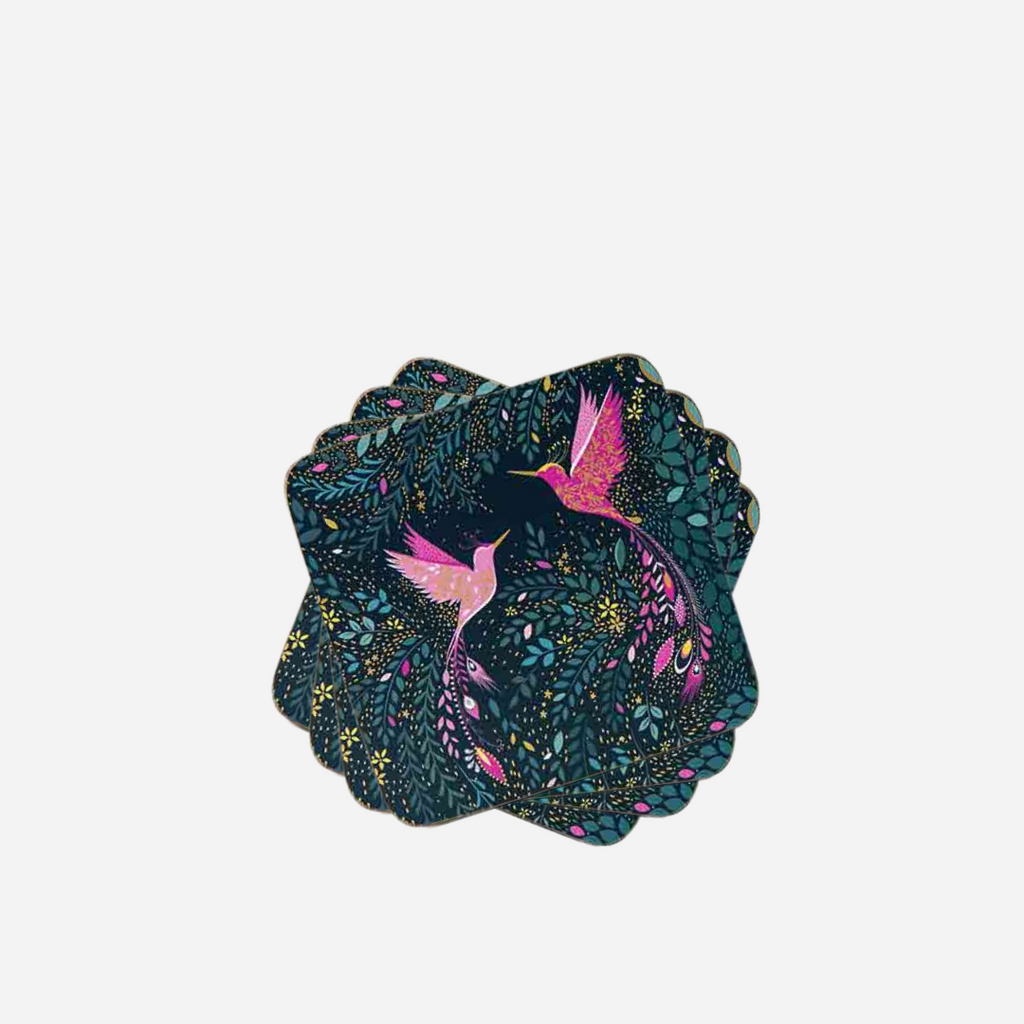 Portmeirion Sara Miller India Cake Plates, Set Of 4 In Multi Portmeirion Sara Miller India Cake Plates, Set Of 4 In Multi