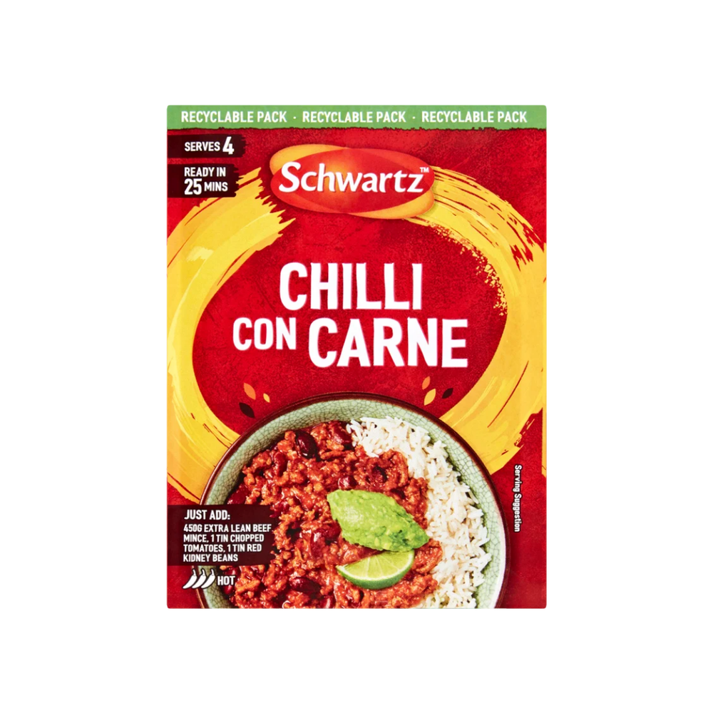 Schwartz Chilli con Carne Recipe Mix 41g