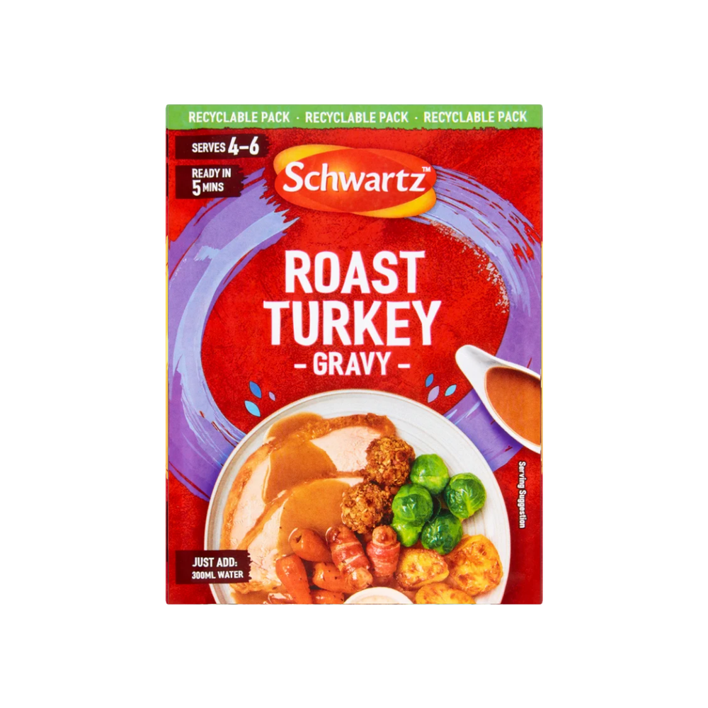 Schwartz Roast Turkey Gravy Mix 25g