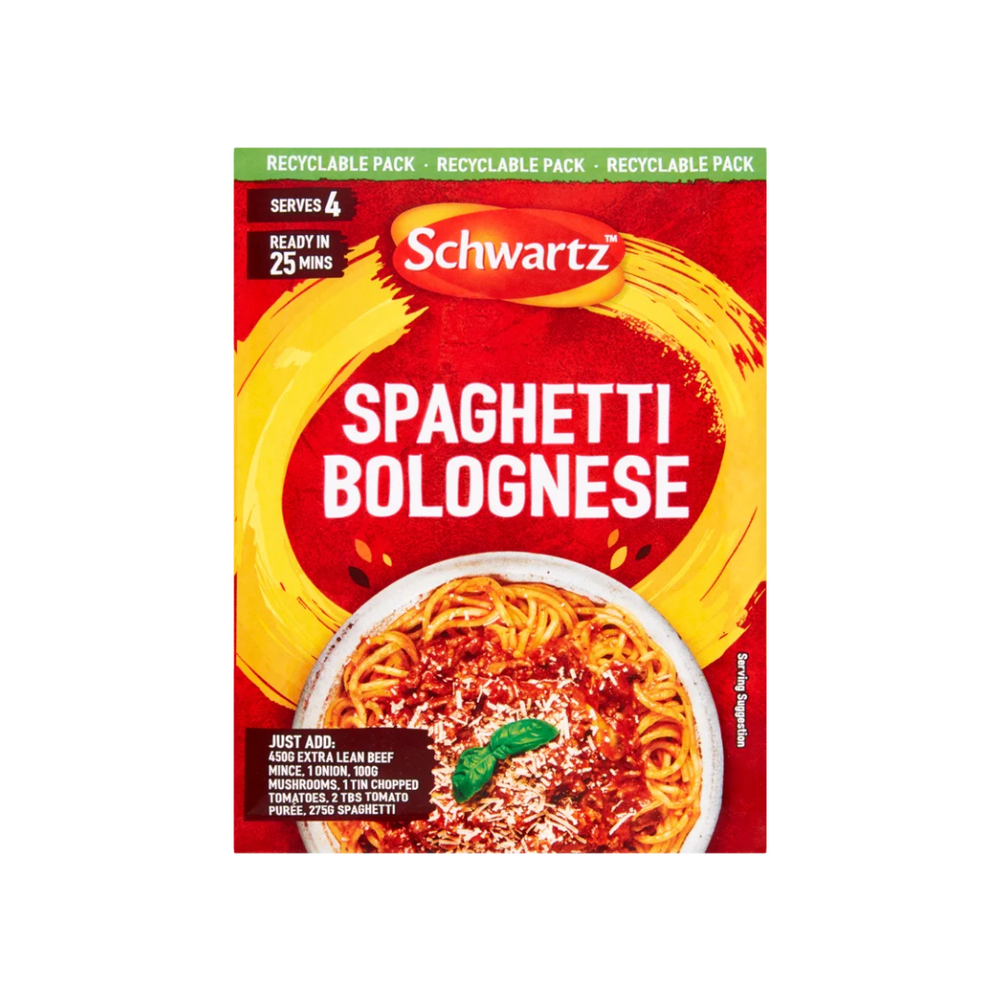 Schwartz Spaghetti Bolognese Recipe Mix 40g