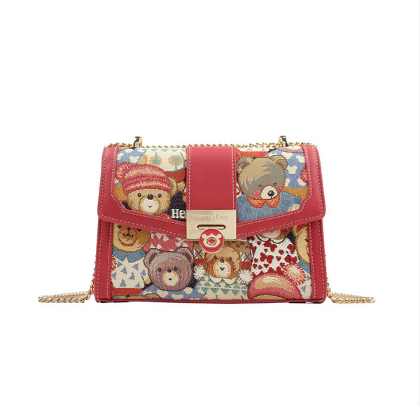 Cute Bear Freya Crossbody Bag