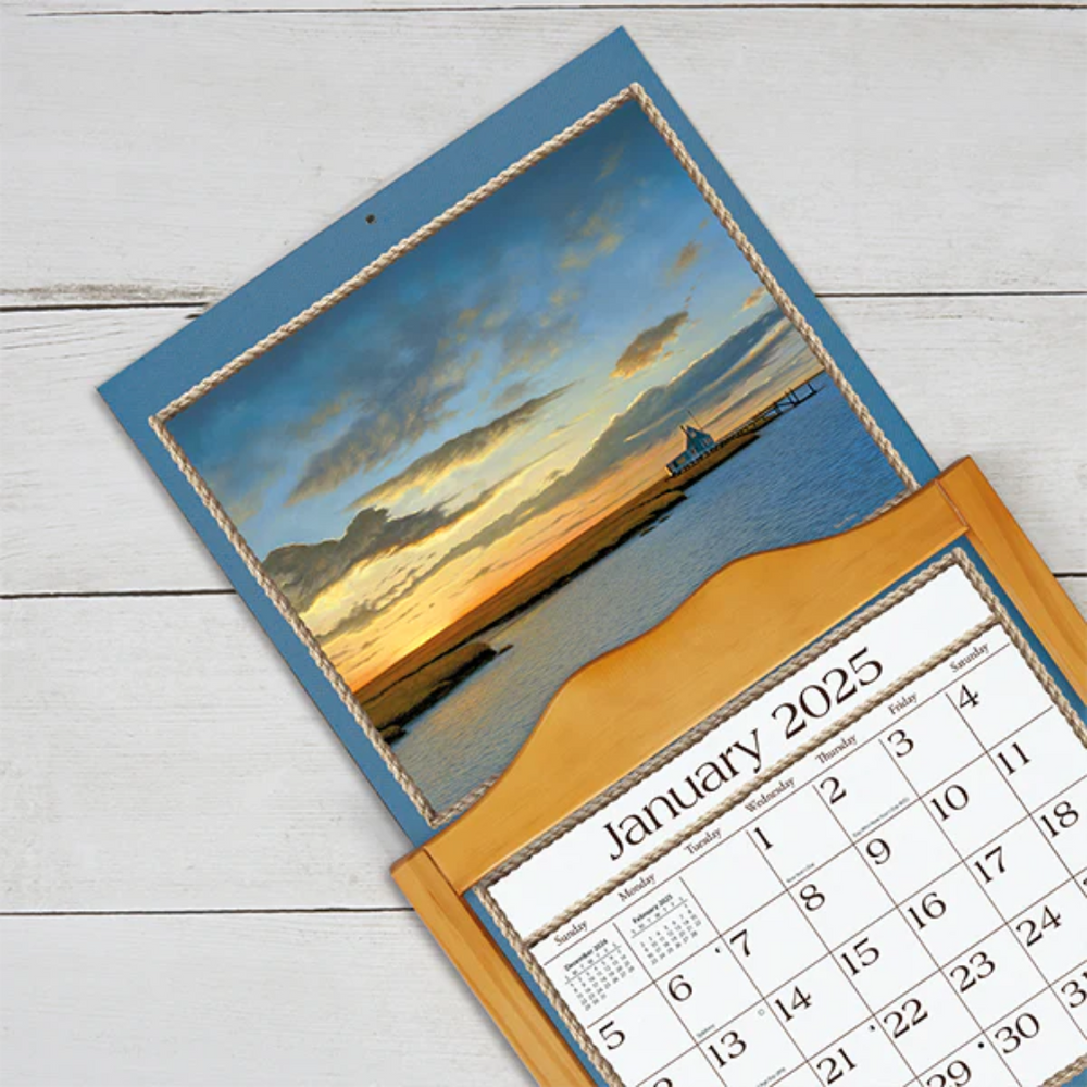 Lang 2025 Calendar - Seaside