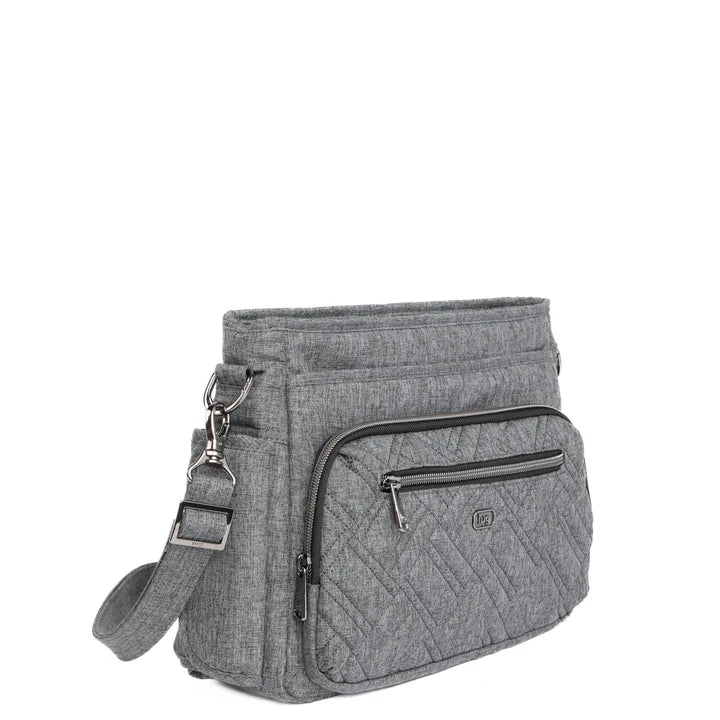 Lug Grey Shimmy SE Crossbody - Heather Grey