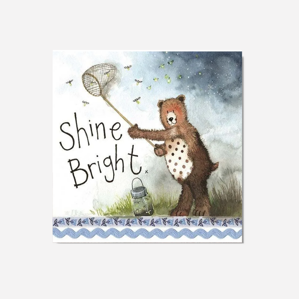 Alex Clark Large Card - Shine Bright
