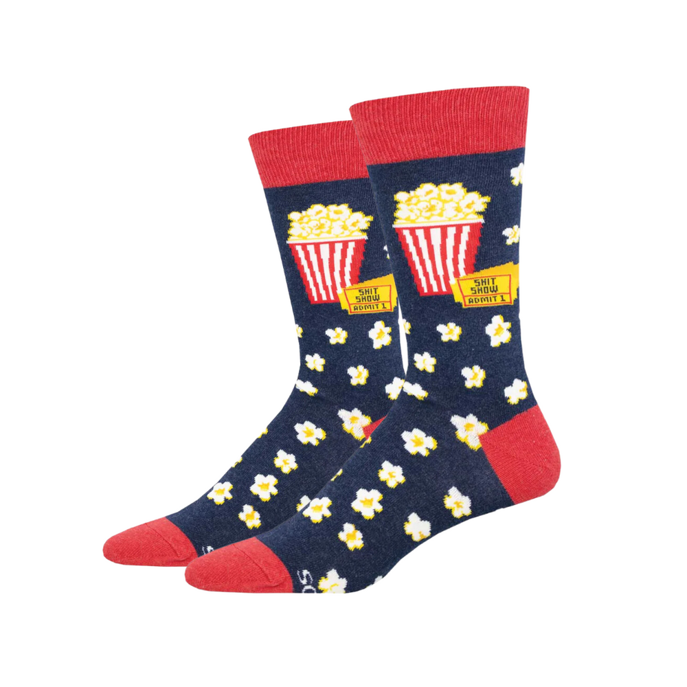 Socksmith Shit Show - Navy Heather