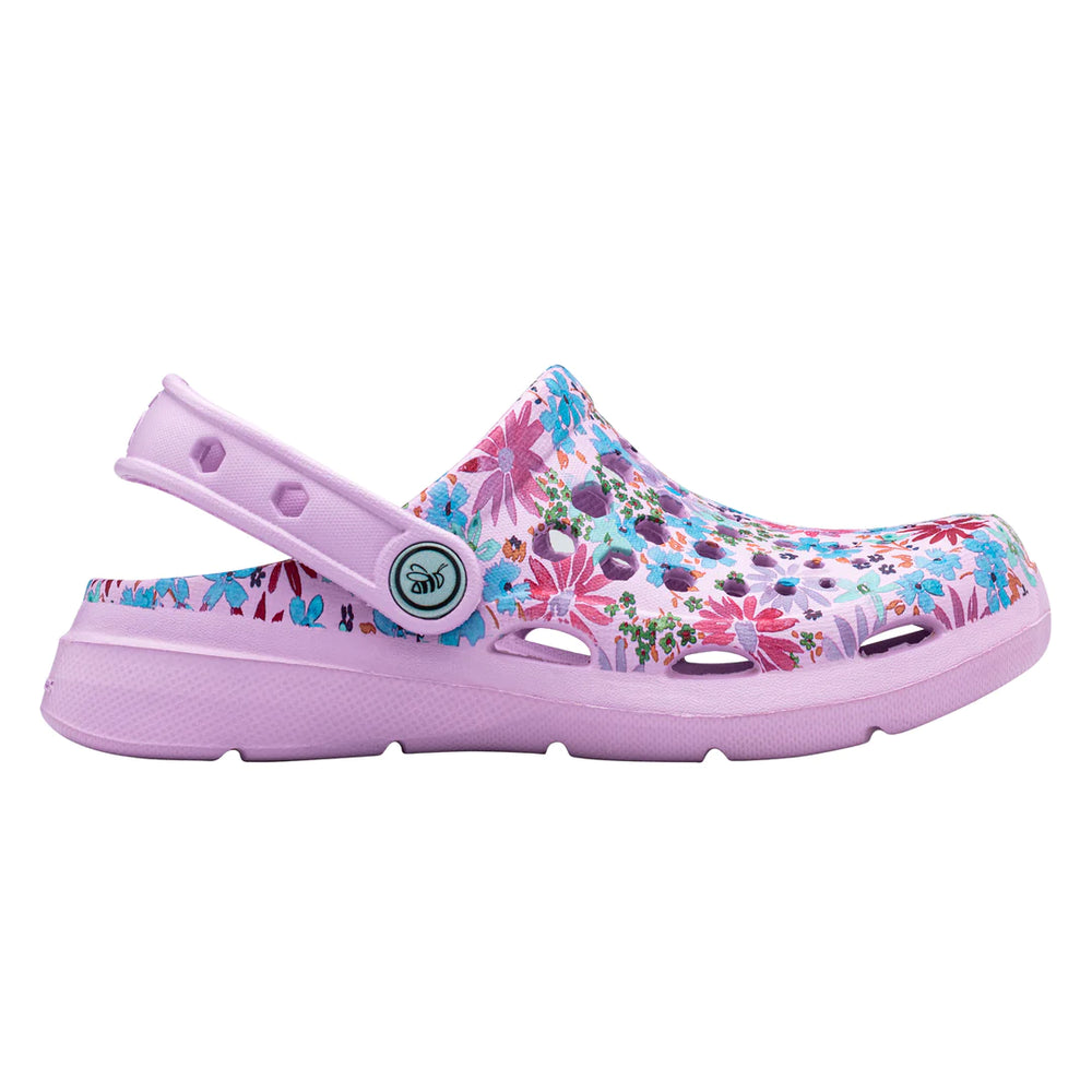 Joybees Kids Active Clog Painterly Floral