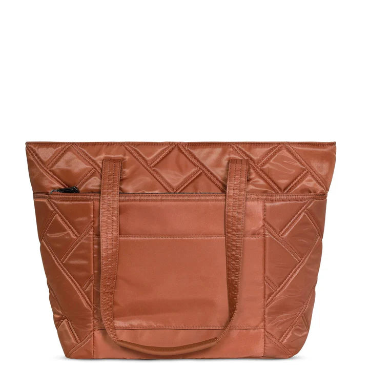 Lug Copper Brown Skyliner Tote Bag
