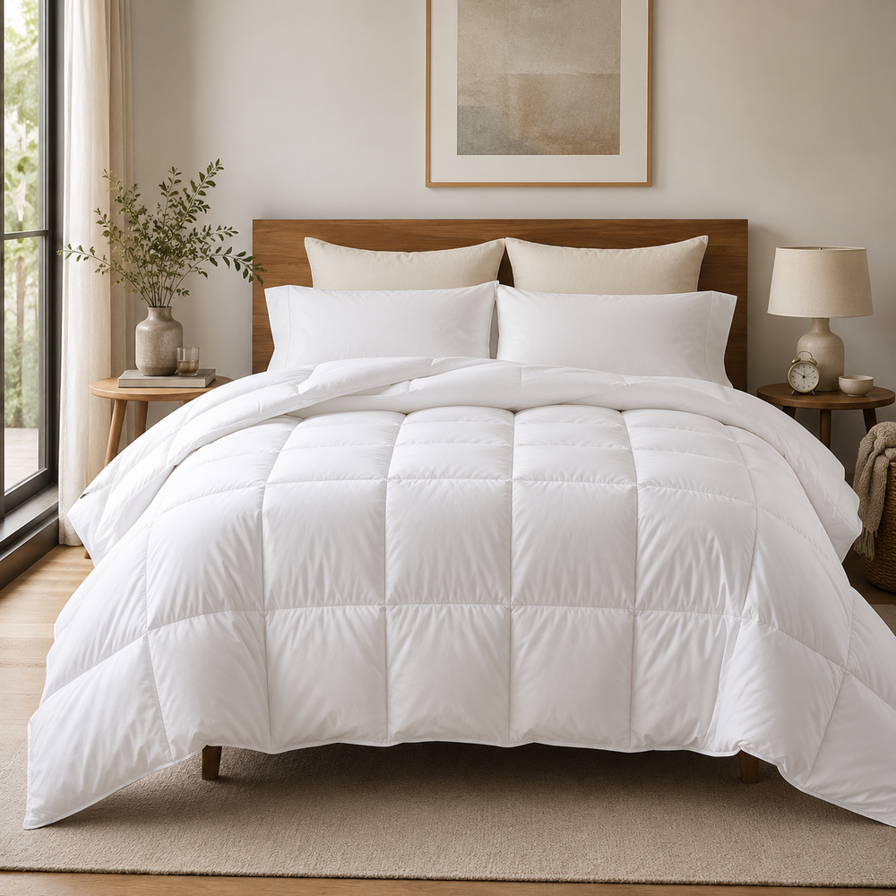 CottonH Sleep Comfort Luxury Wool Duvet Queen