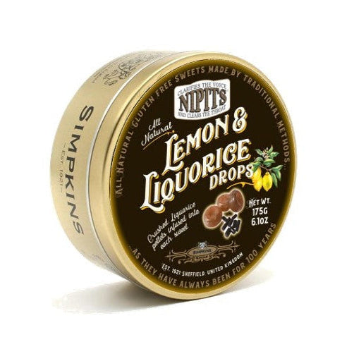 Simpkins Nipits Lemon & Liquorice Drops