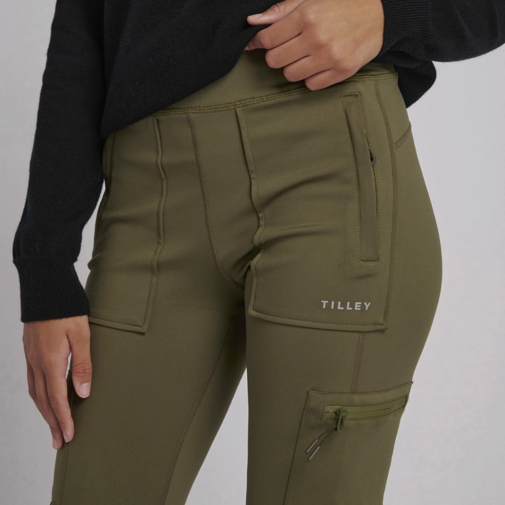 Tilley Ladies- Trek Legging Khaki