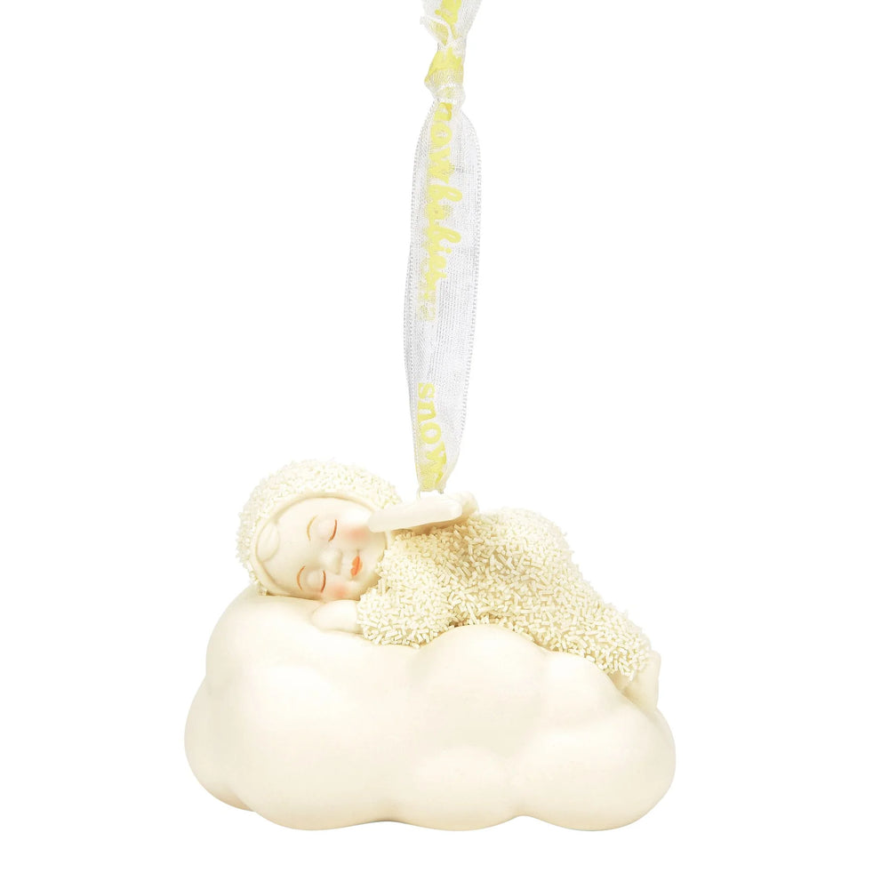 Snowbabies Ornament Sleeping in the Clouds