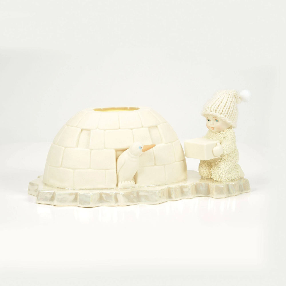 Snowbabies Warm in My Igloo