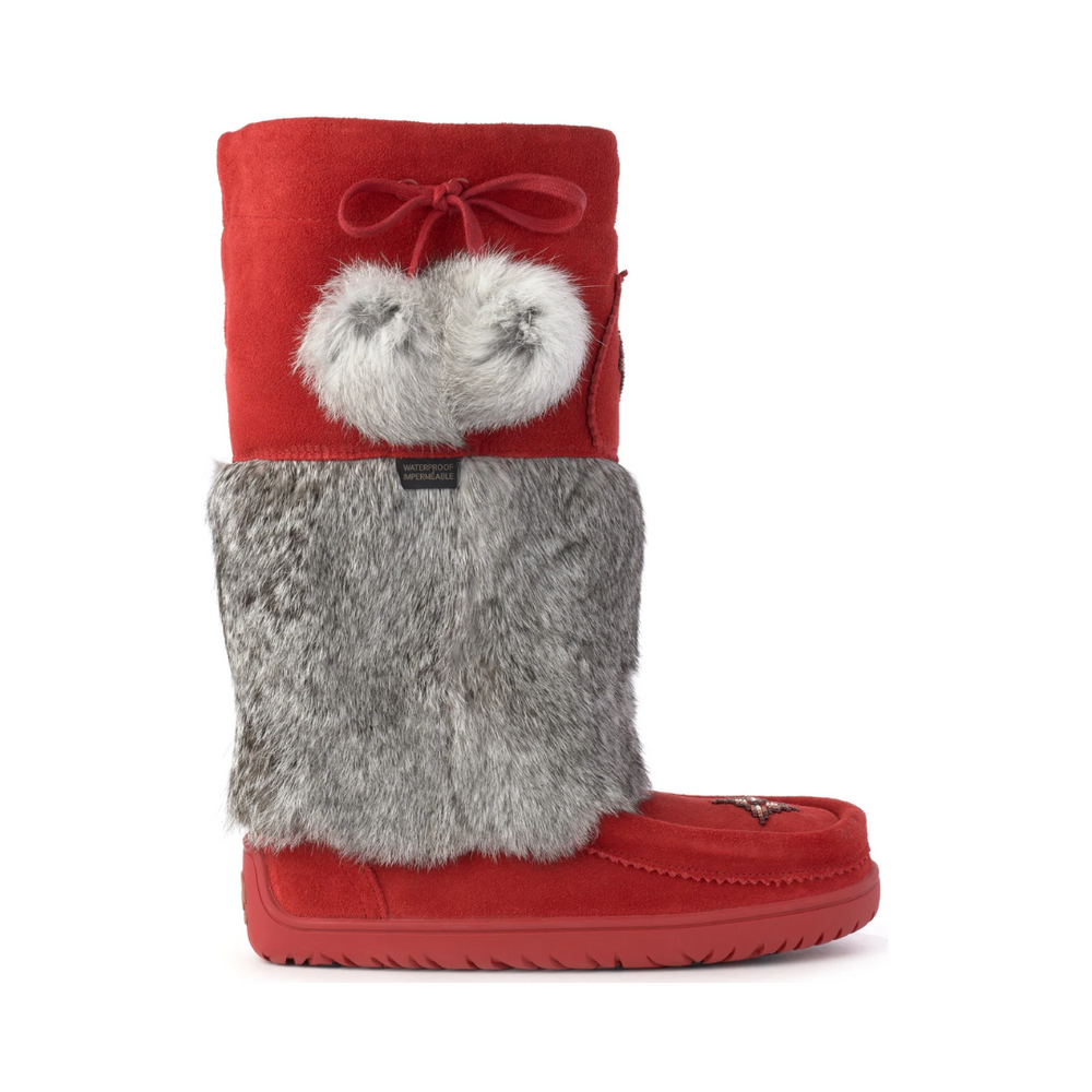 Manitobah Mukluks Snowy Owl Suede - Red Birch