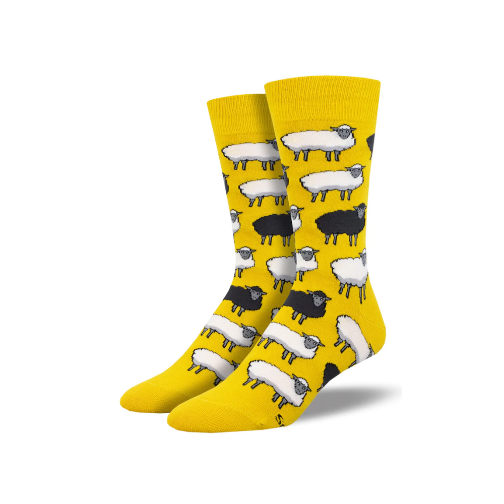 Socksmith Black Sheep - Yellow