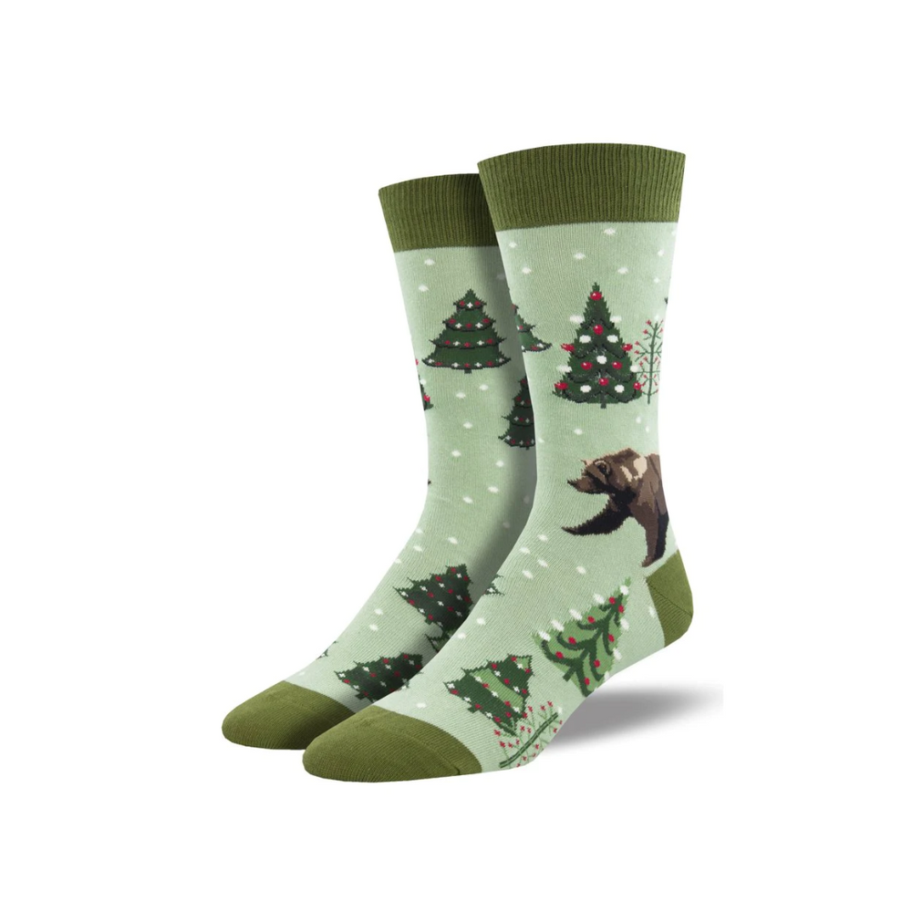 Socksmith Beary Christmas - Green