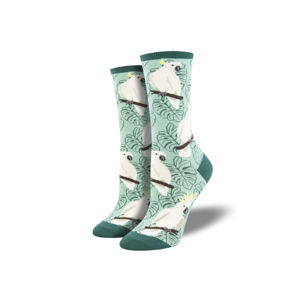 Socksmith Cockatoo - Green Heather