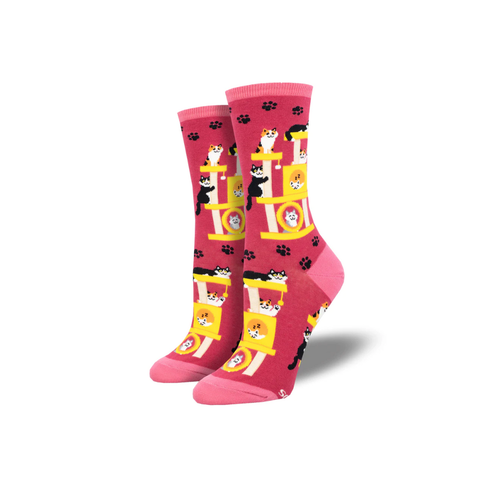 Socksmith Cool Cats Club - Pink