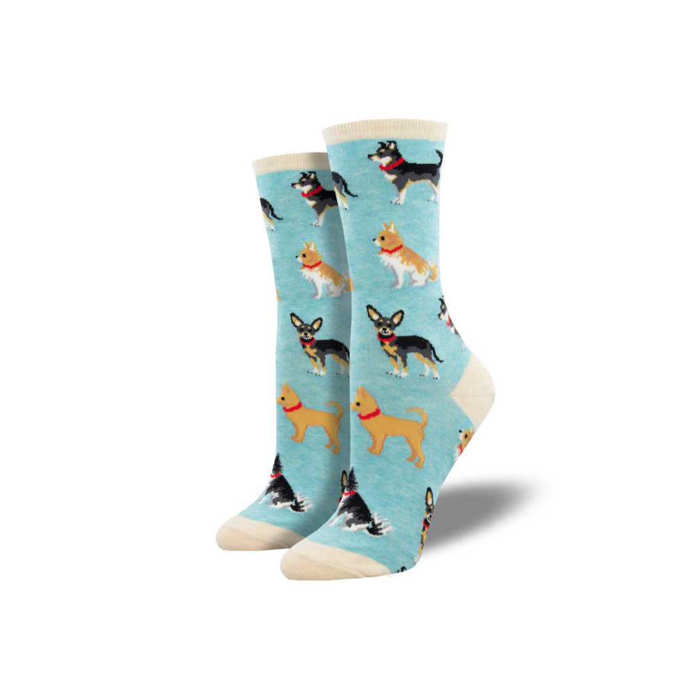 Socksmith Doggy Style - Blue Heather