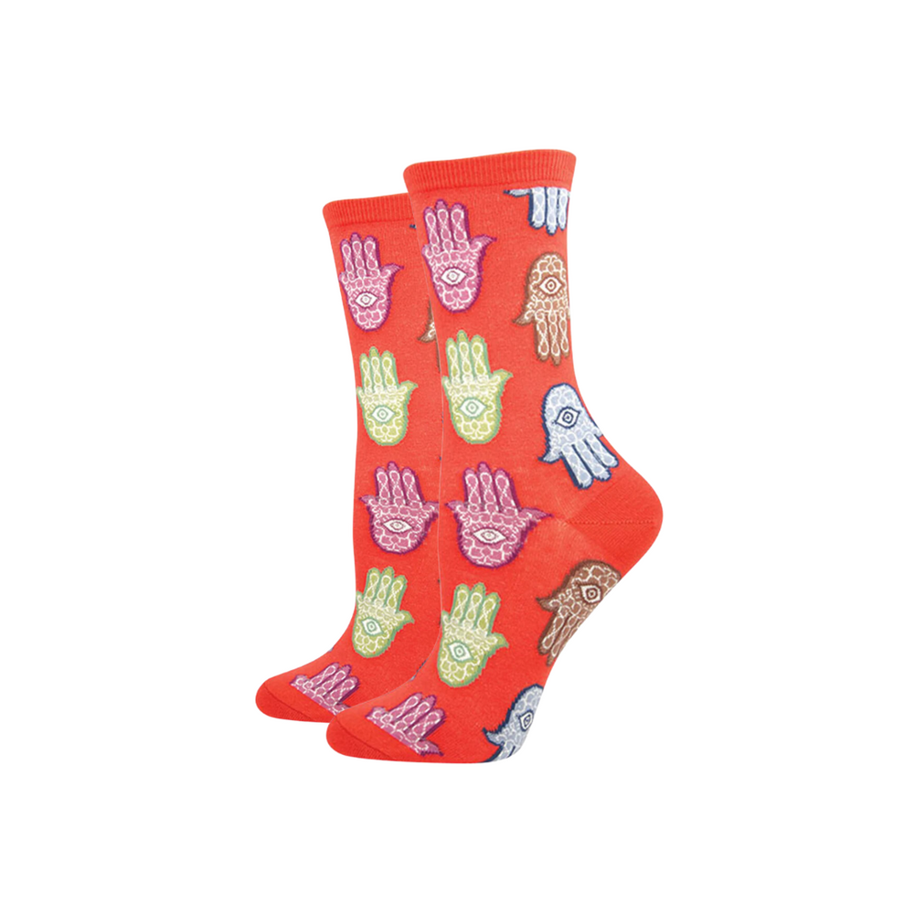 Socksmith Hamsa - Paprika