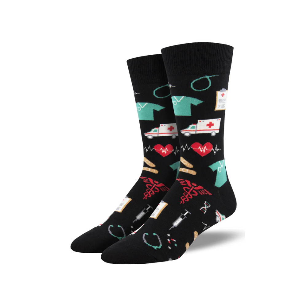 Socksmith Heathcare Heroes - Black