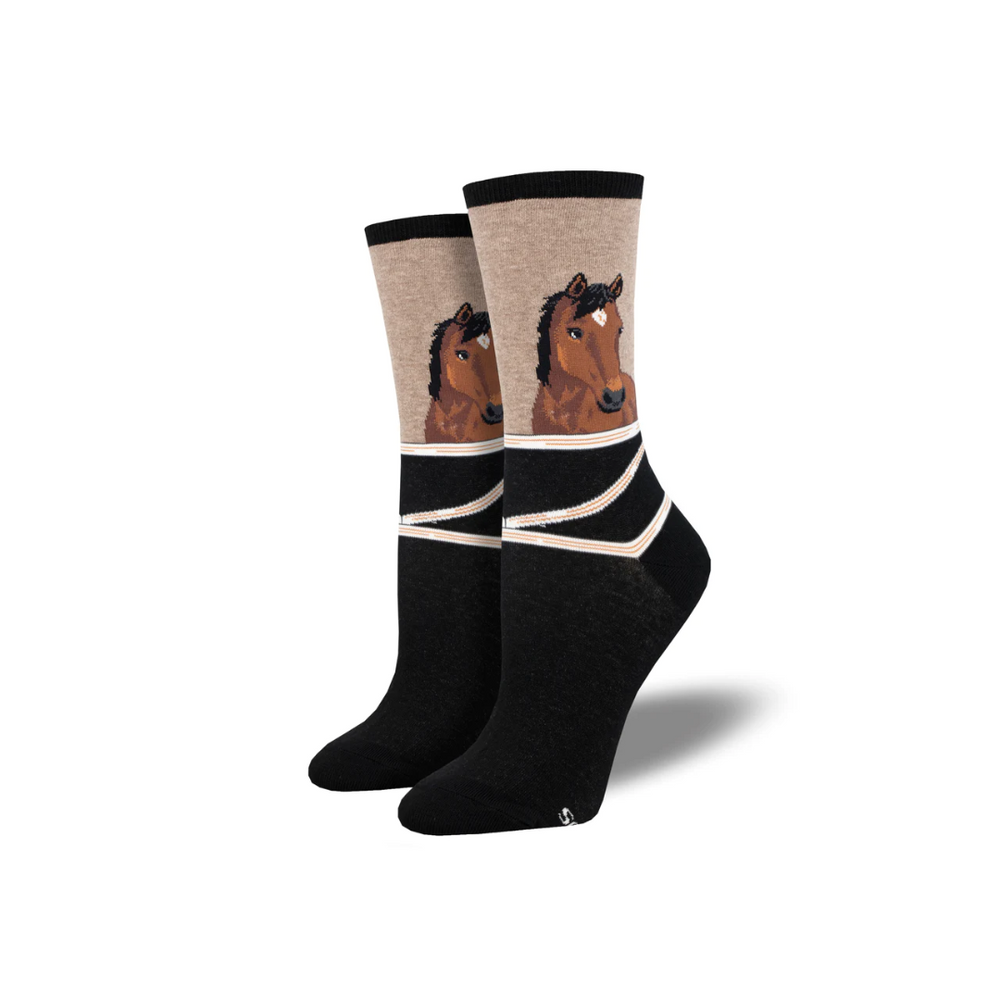 Socksmith Hey Neigh-Bor - Hemp Heather