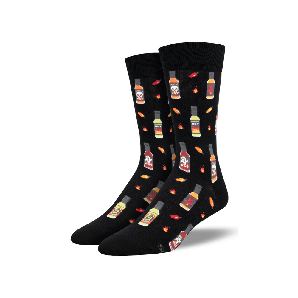 Socksmith Hot In Here - Black