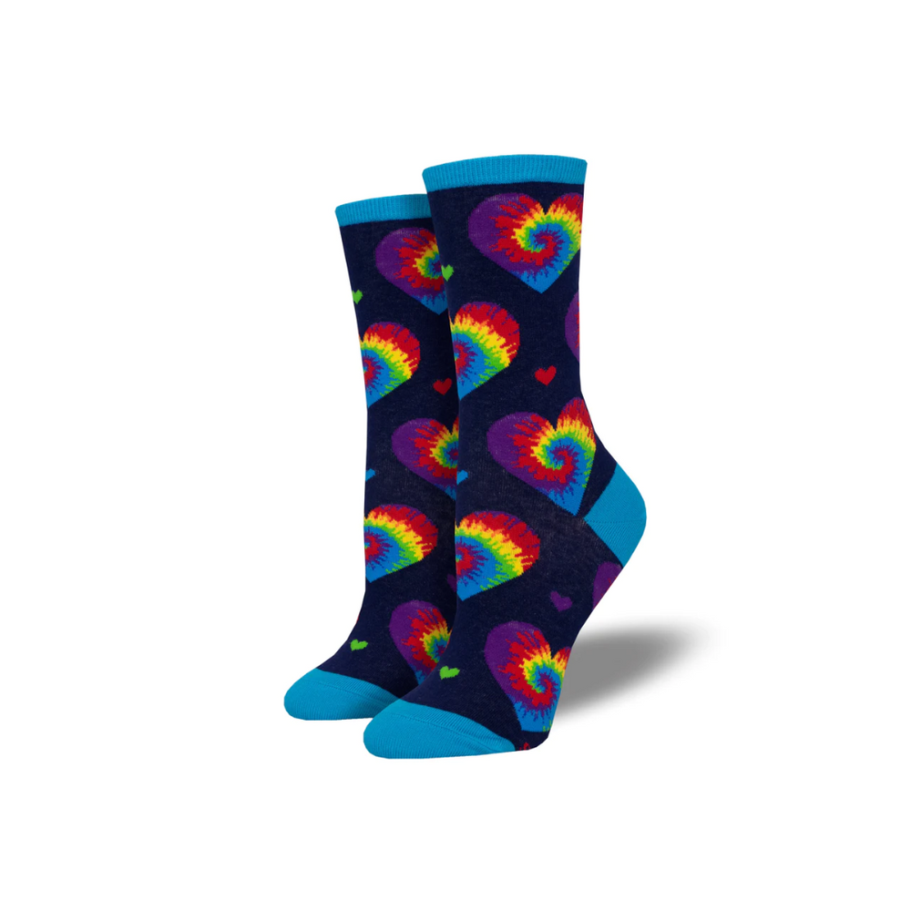 Socksmith I Heart Tie-Dye - Navy