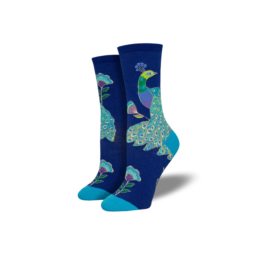 Socksmith Intricate Peacock - Blue