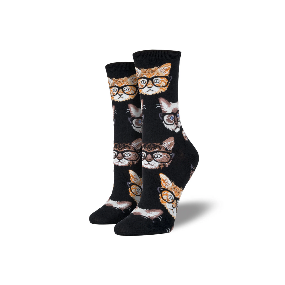 Socksmith Kittenster - Black/Brown