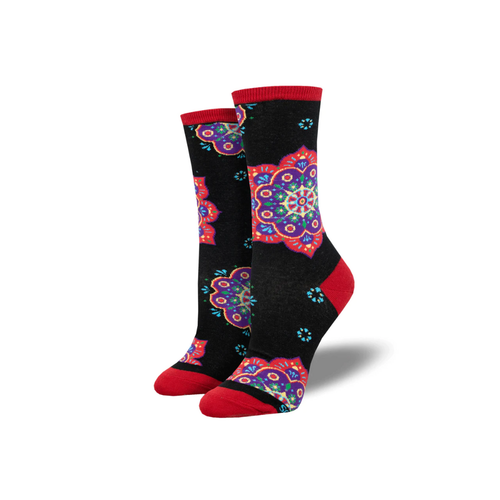 Socksmith Mandala - Black