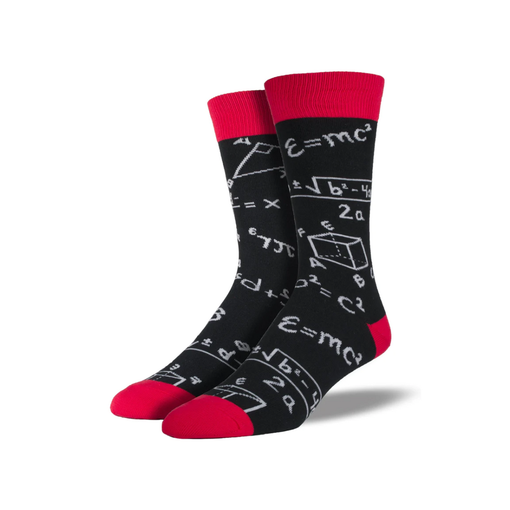 Socksmith Math - Black