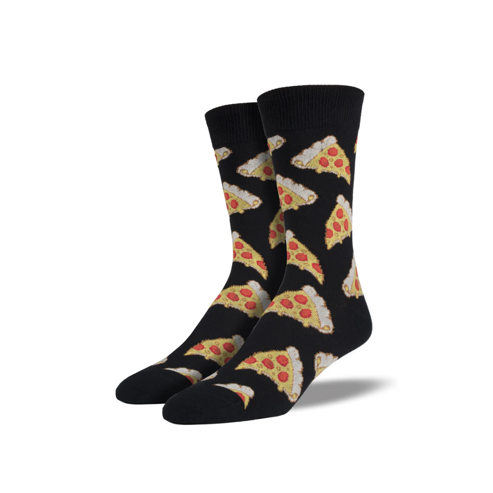 Socksmith Pizza - Black