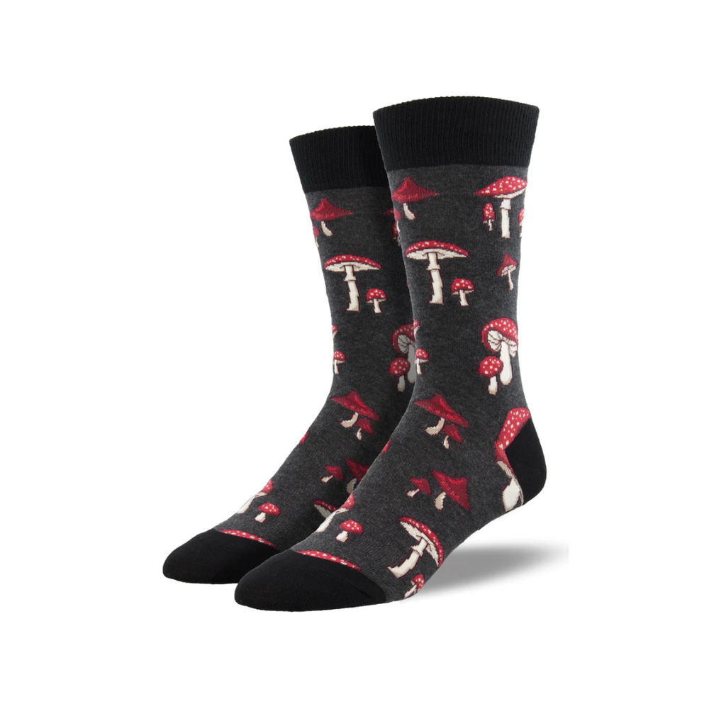 Socksmith Men's Pugs Terracotta Red Socks