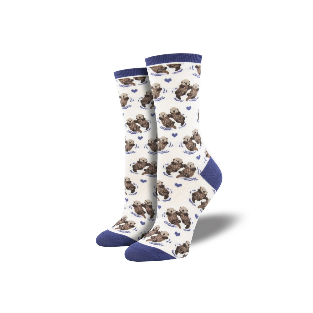 Socksmith Significant Otter - White