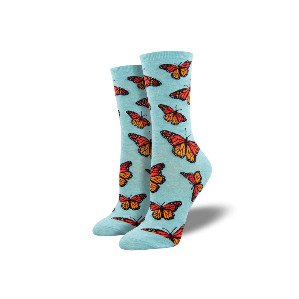 Socksmith Social Butterfly - Blue Heather